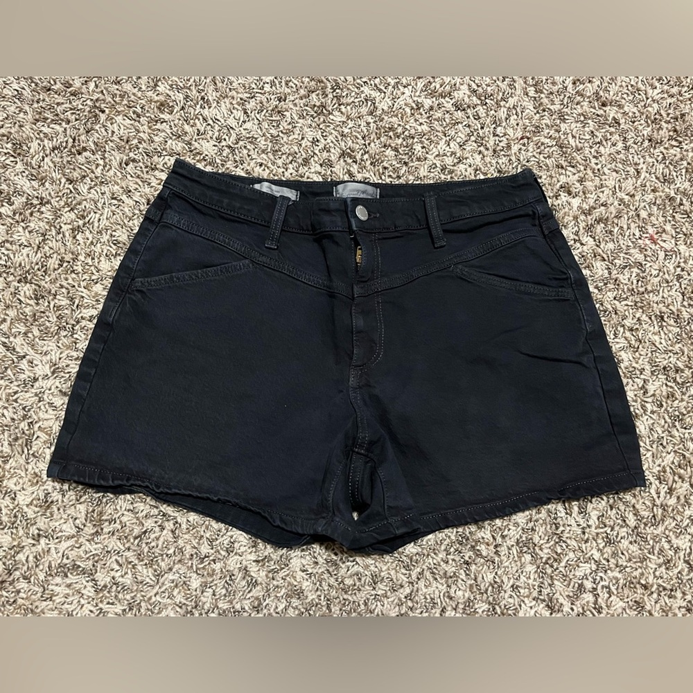 Universal Thread Vintage Midi Shorts Black Women’s Size 10